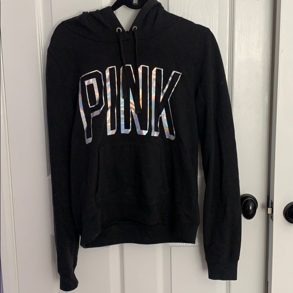 Black hoodie from VS Pink